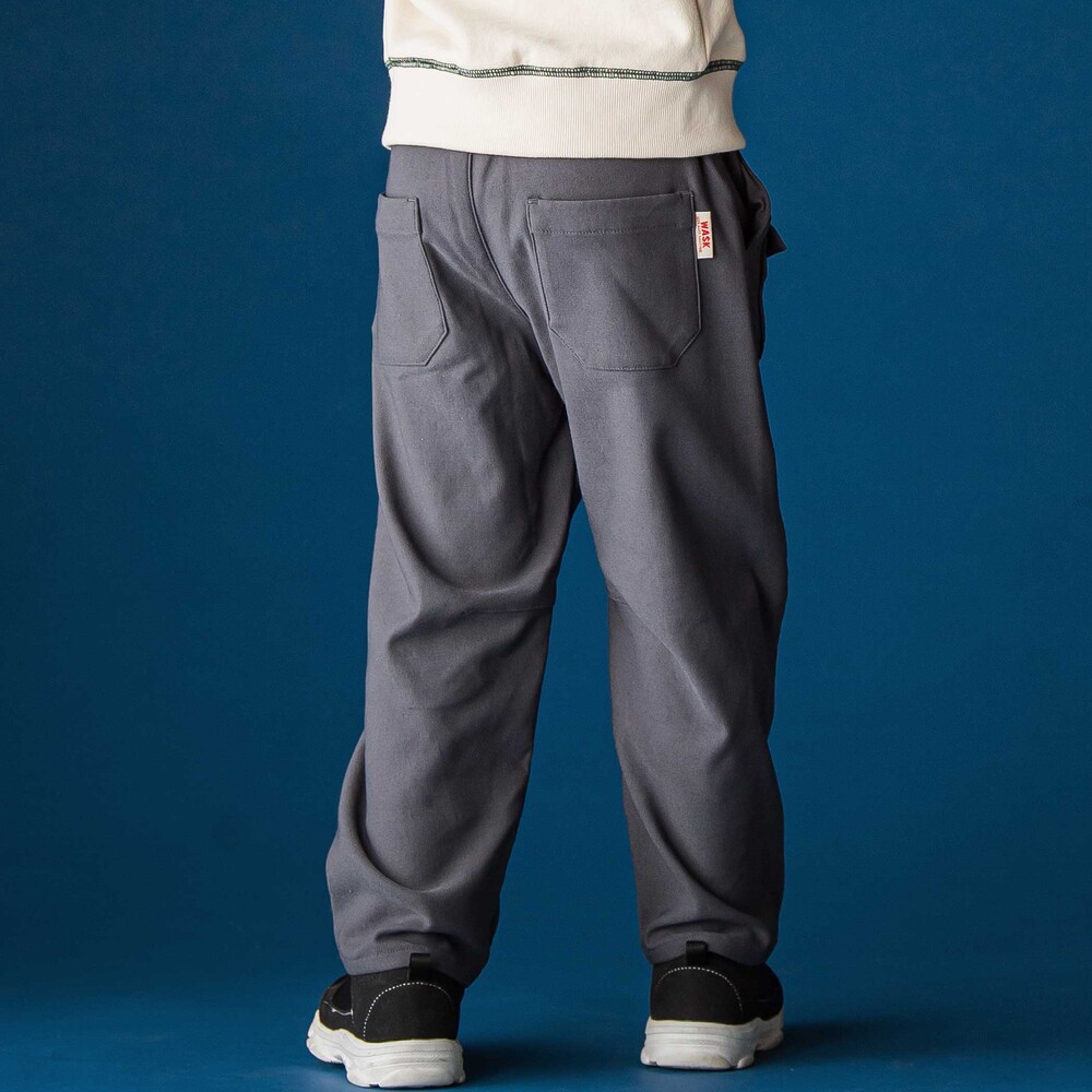 バレルレッグパンツ(100~160cm) ベージュ 100cm