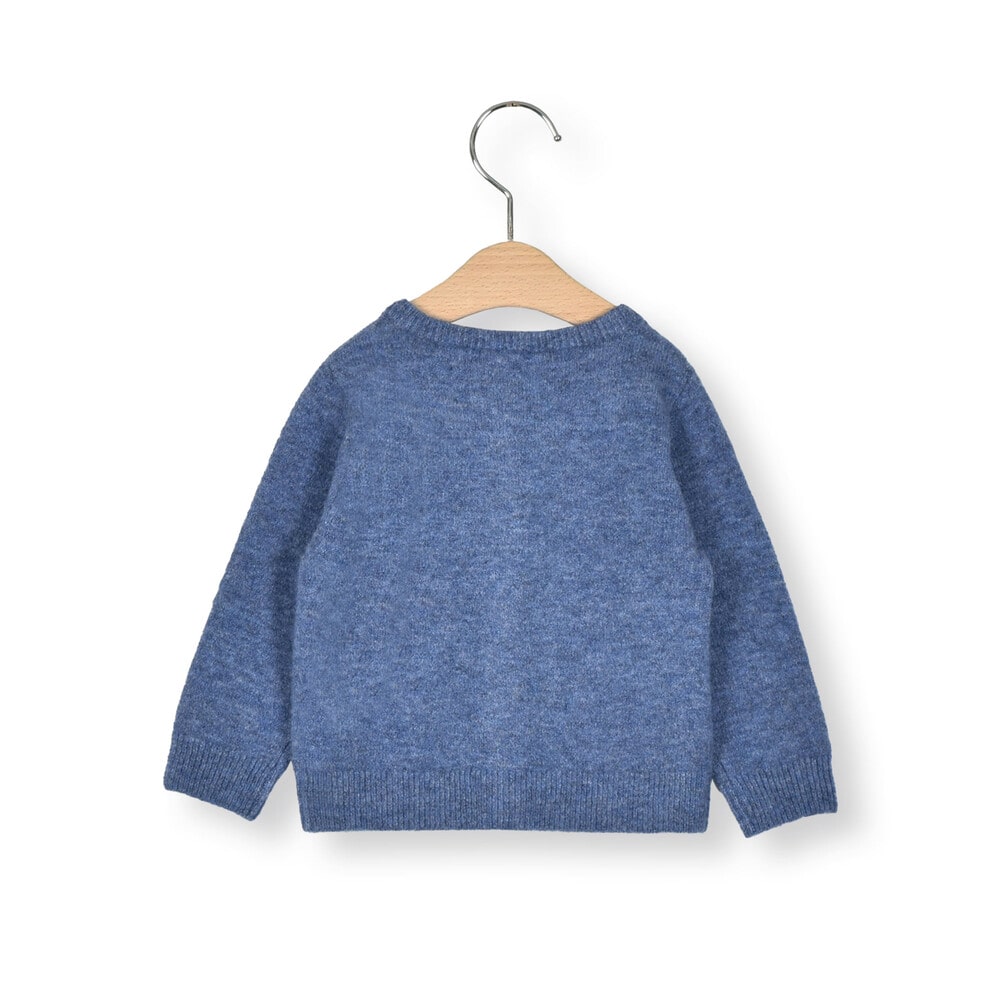 お揃い】セーターカーディガン(70~90cm)(S(70-80cm) ピンク