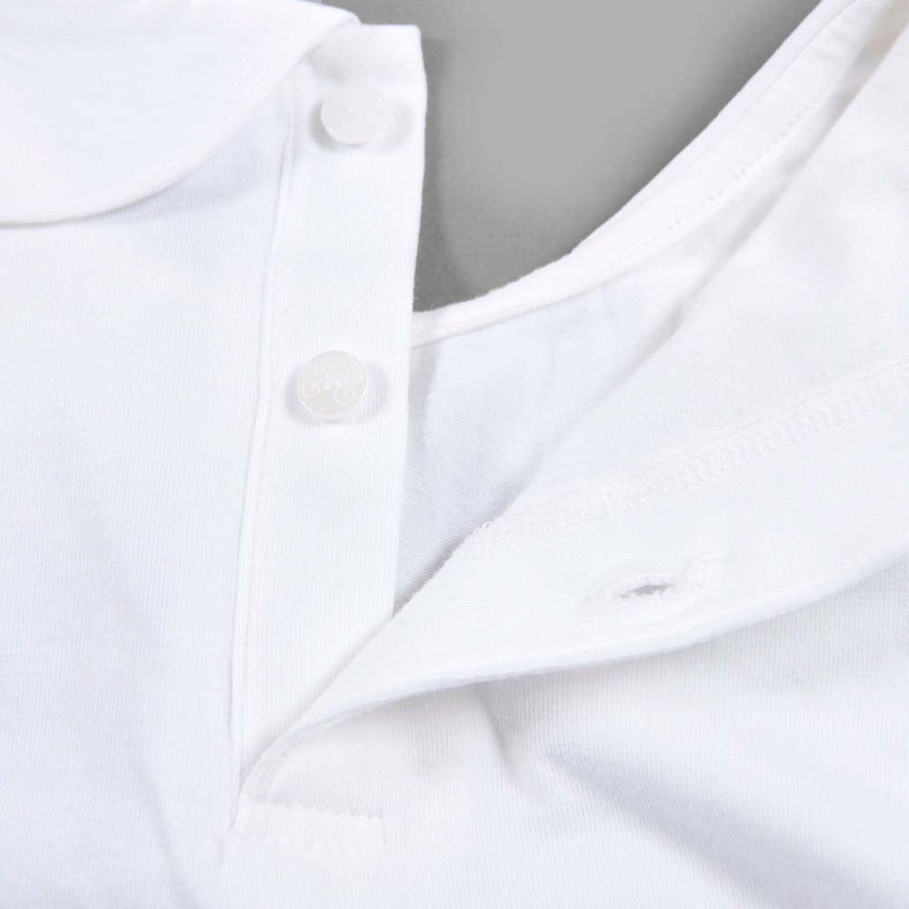 ドレープ シフォン ブラウス (110cm~130cm) ホワイト 110cm