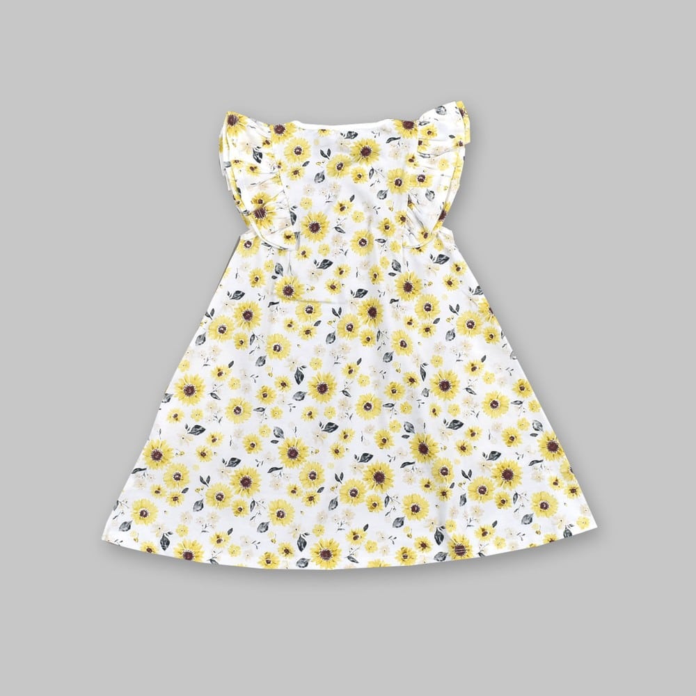 子供服べべの公式通販サイト Bebe Mall ひまわり柄 Aライン ワンピース 80 130cm 80cm ホワイト系 ワンピース ベベ モール オフィシャルオンラインストア 子供服べべの公式通販サイト Bebe Mall ひまわり柄 Aライン ワンピース 80 130cm 80cm ホワイト系 ワンピース ベベ モール オフィシャルオンラインストア