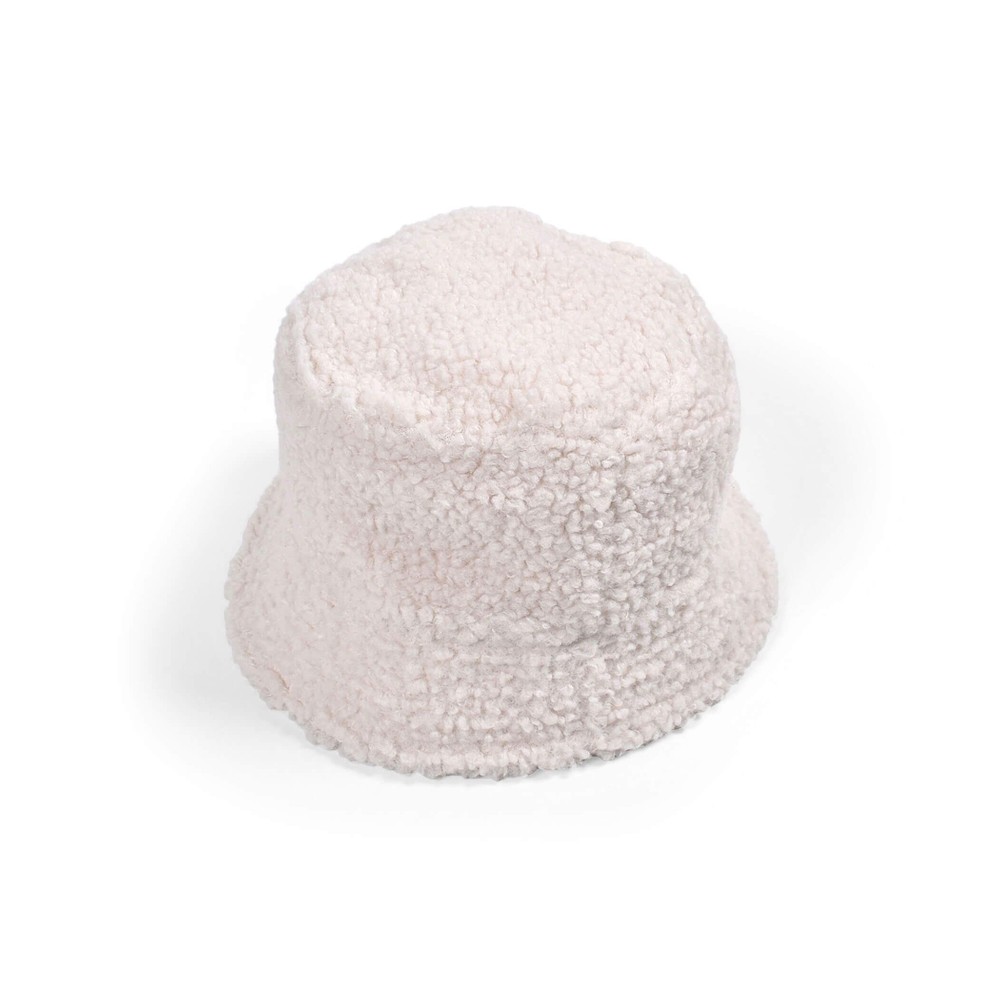 ユニセックス ボア × スエード リバーシブル バケットハット (52~54cm) ベージュ S(52cm)