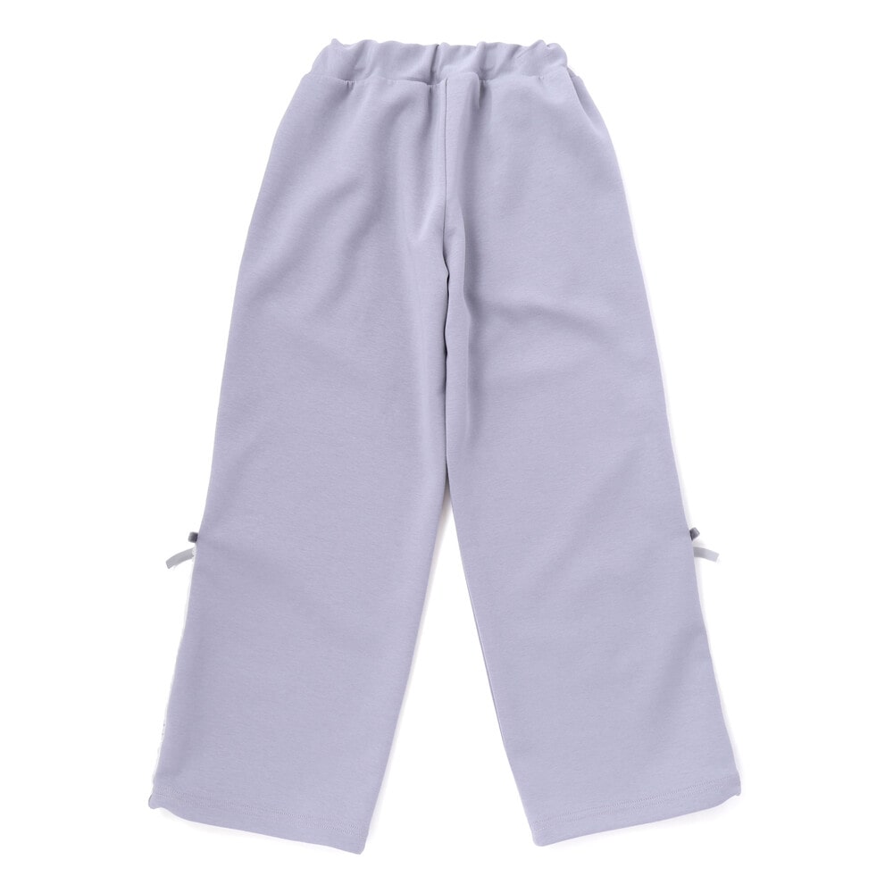 ラインテープリボン付きパンツ(110~150cm) パープル 110cm