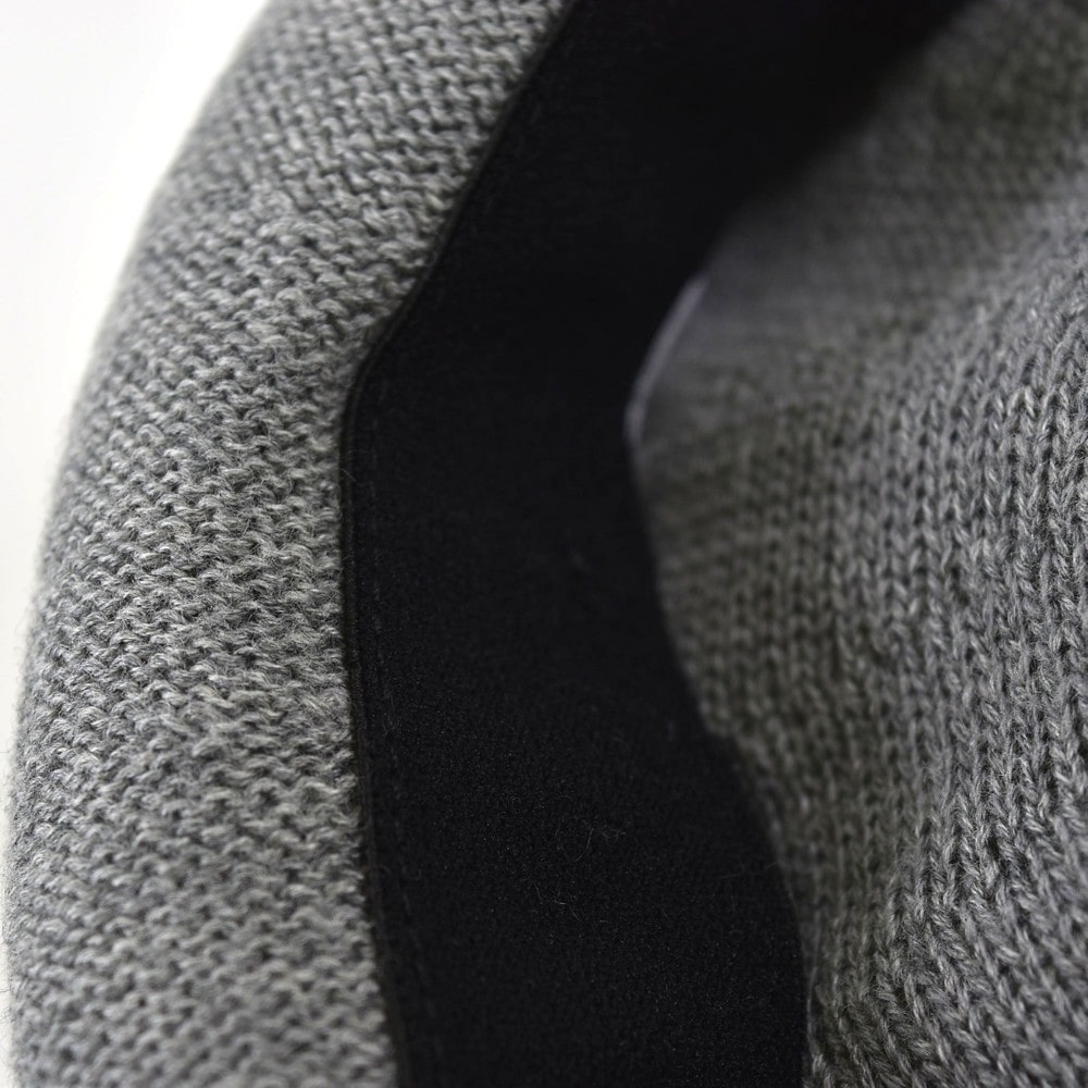 梵天 ボンボン 付き ベレー 帽 (48cm~56cm ) ブラック M(52-56cm )