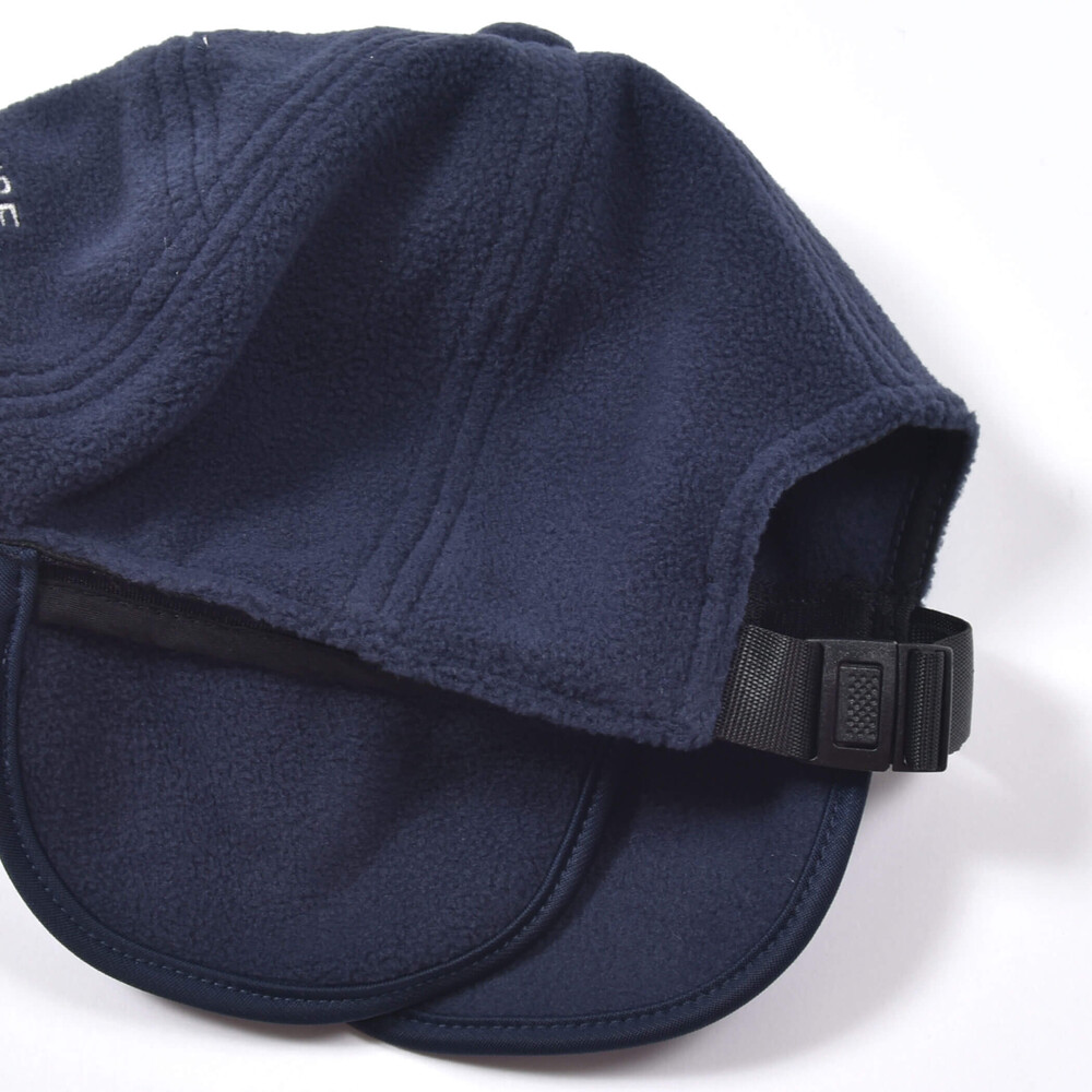 フリースロゴ刺しゅうフライトキャップ(50~54cm) グリーン S(50-52cm)