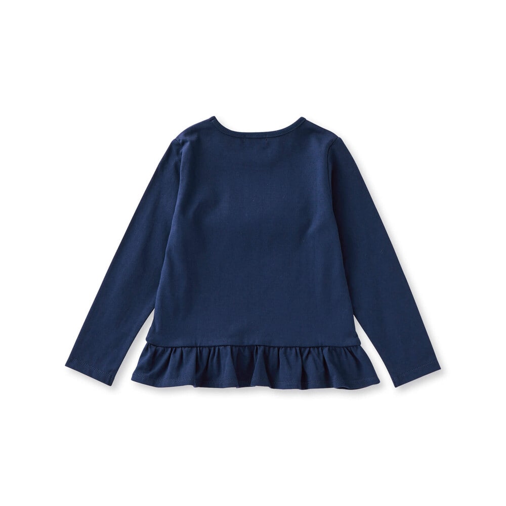 TOKUKO 1er VOL(トクコ・プルミエヴォル) 長袖カットソー サイズ9 M レディース美品 - 黒×ピンク×マルチ ハイネック/花柄 -  メルカリ
