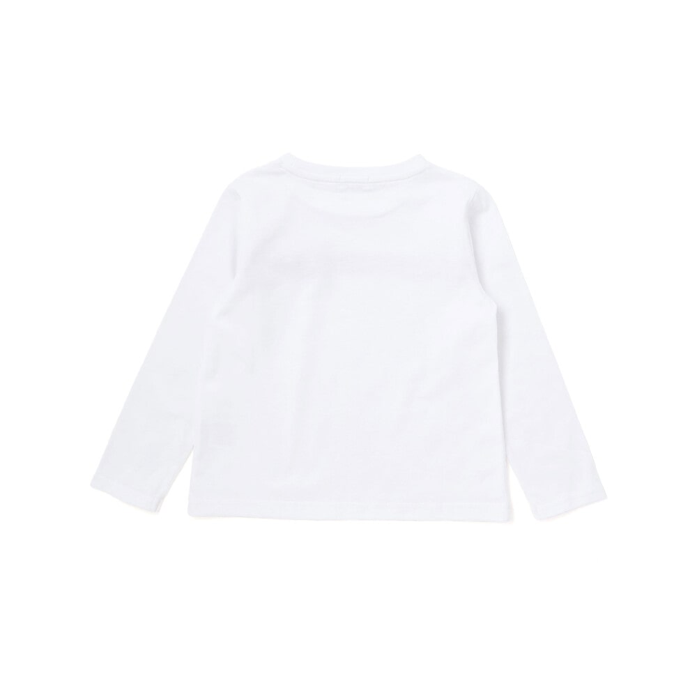 【限定商品】リボン長袖Tシャツ+キュロットセットアップ(95~150cm) ピンク系 95cm