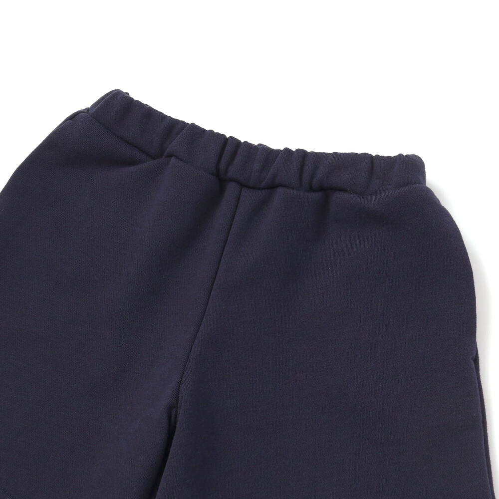 【限定商品】フラワーハート刺しゅうトップス+キュロットセット(95~150cm) ネイビー 95cm