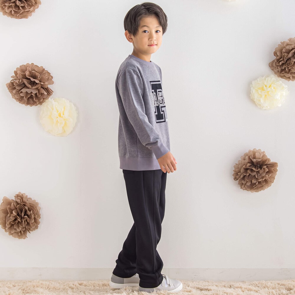 【限定商品】ポンチエンボス加工ロングパンツ(95~160cm) 【LIMITED EDITION】 グリーン 95cm