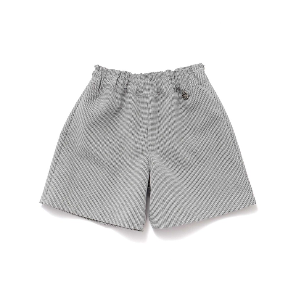 BeBe 千鳥格子スカラップポケットショートパンツ