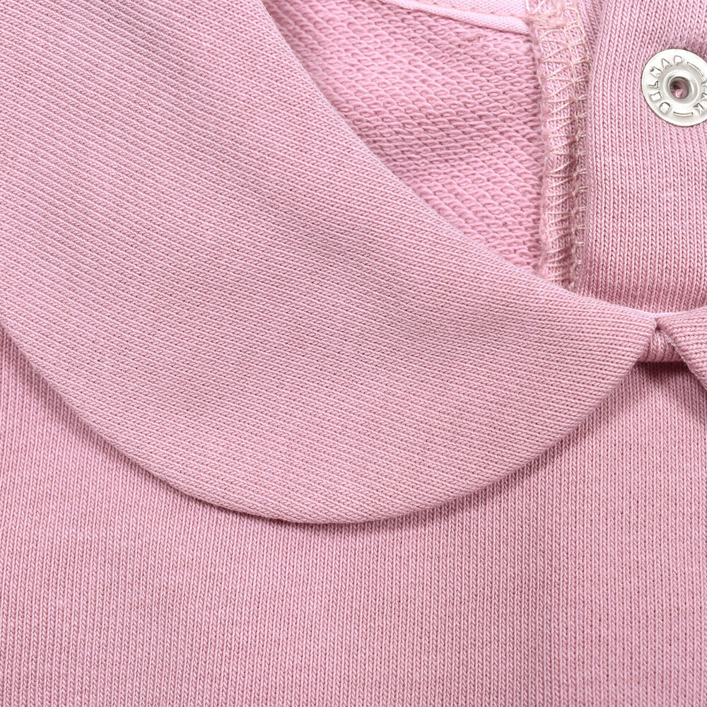 ミニウラゲ襟付きワンピース(95~150cm)(95cm ピンク): ワンピース