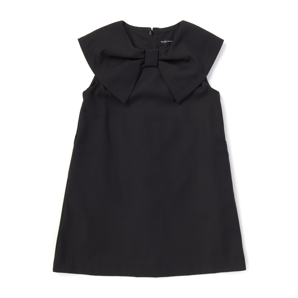 フロントリボンタックジャンパースカート(95~160cm) ボルドー 95cm
