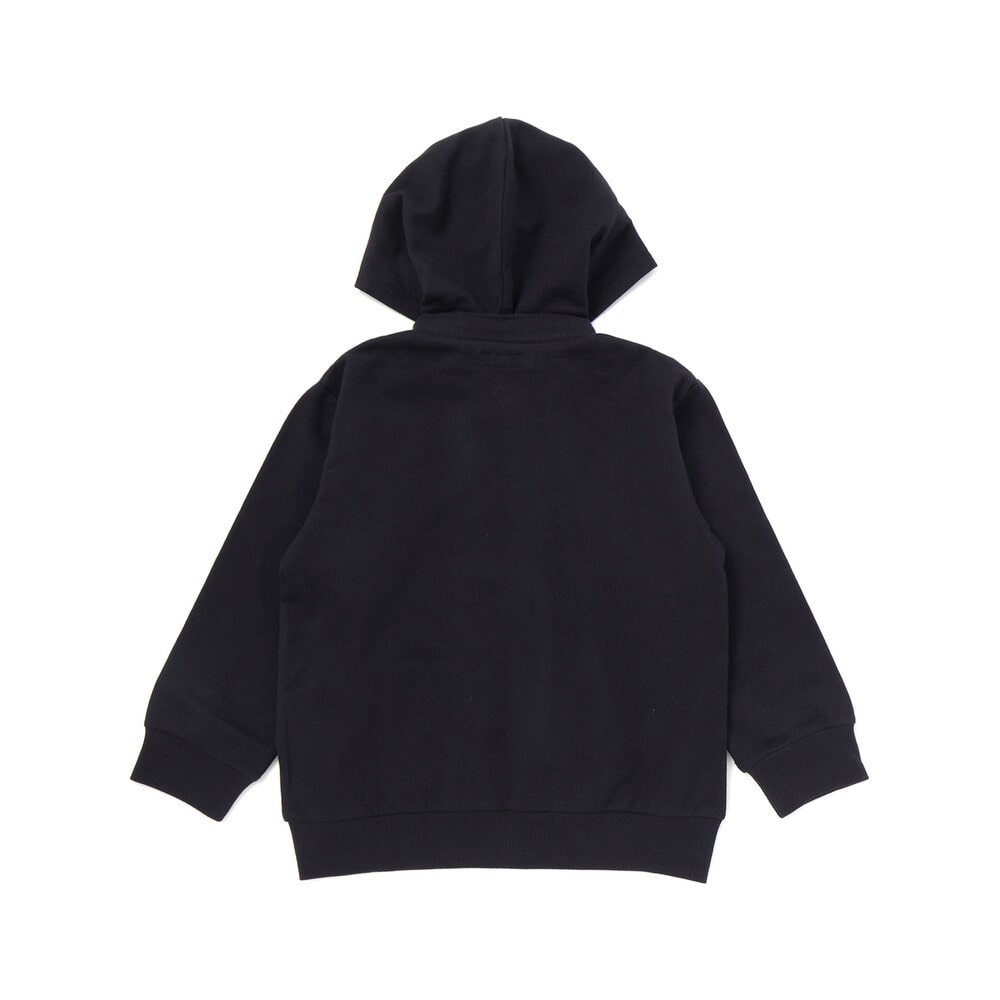 2WAYフードパーカー&ロゴ半袖Tシャツセット(110~160cm) ブラック 110cm