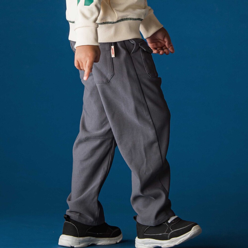 バレルレッグパンツ(100~160cm) ベージュ 100cm