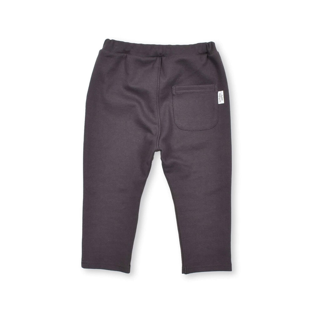 【お揃い】デニムニットロングパンツ(80~110cm) グレー 110cm