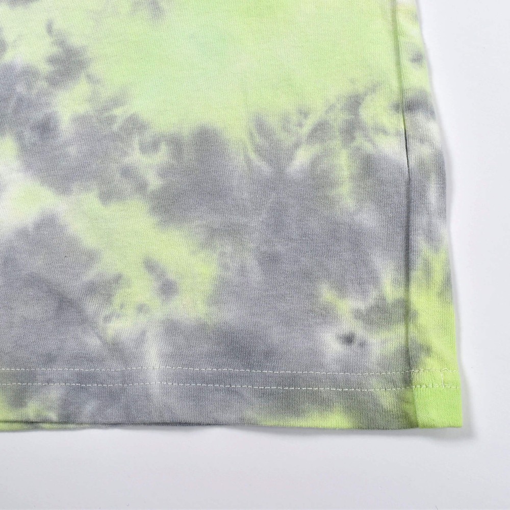 タイダイ染 総柄 Tシャツ(120~160cm) ブルー系 140cm