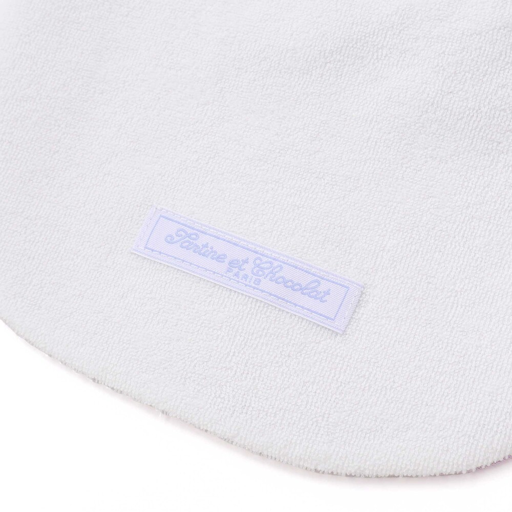 【日本製】【お揃い】リバティ(leontyne dream)プリントタナローンペタル襟付きリボンスタイ ブルー系 ワンサイズ