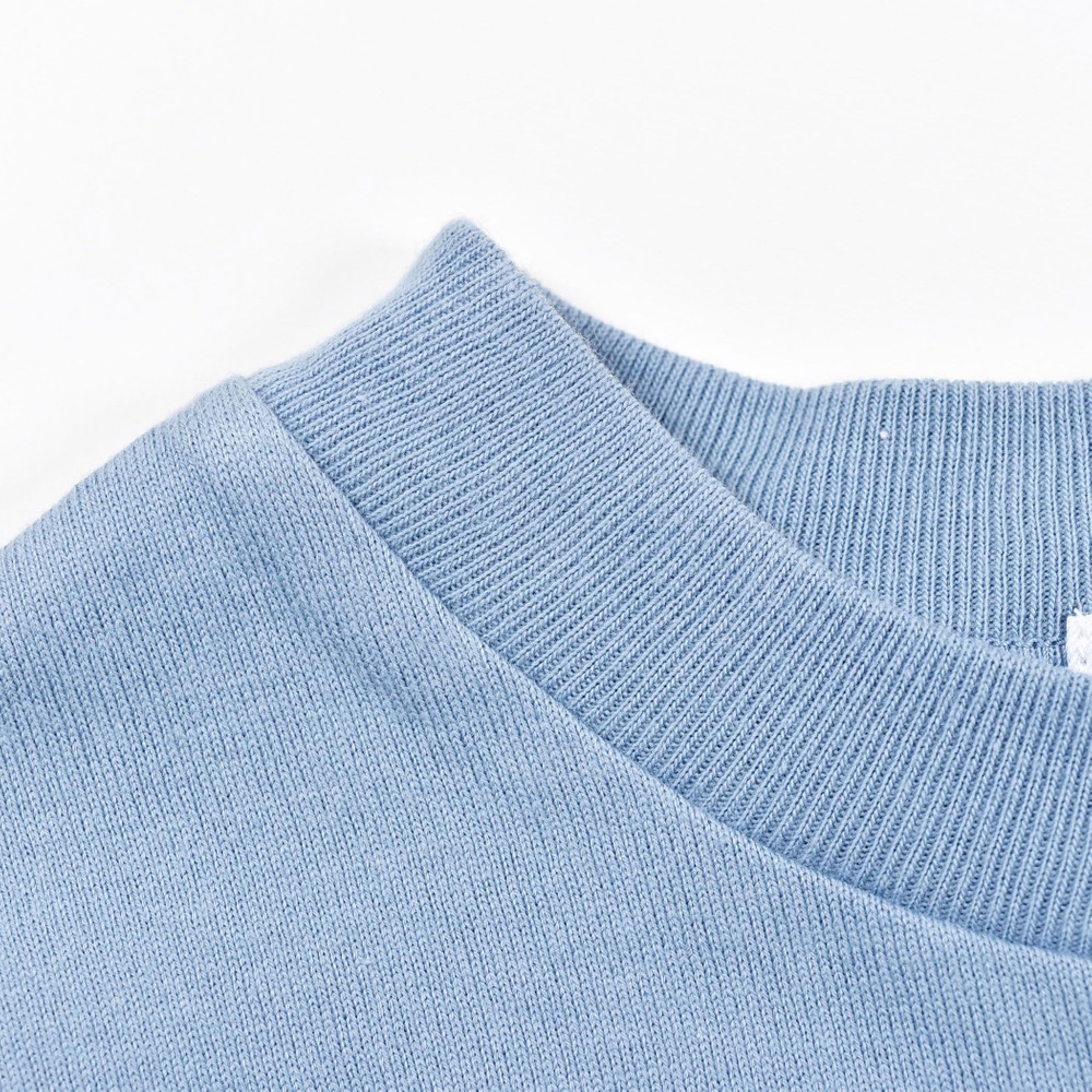 1977 アニマル プリント 長袖 Tシャツ (90~110cm) ブルー 110cm