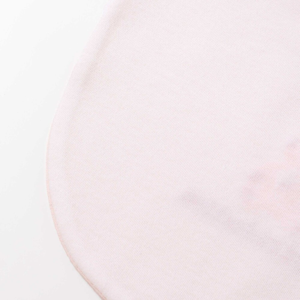 【日本製】クマ刺しゅうスタイ ピンク ワンサイズ