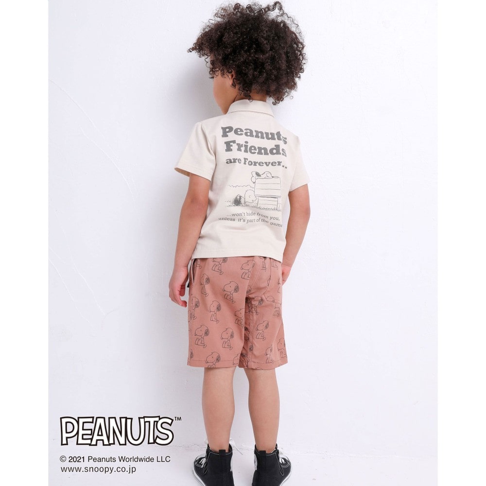 Bebe べべ Bebe Mall Official Online Store Snoopy Noeil Aime Bebeコラボアイテム バックプリント スヌーピー ピーナッツ 半袖 ポロシャツ 100 130cm 100cm オフホワイト トップス ベベ モール オフィシャルオンラインストア Bebe べべ Bebe Mall Official Online Store Snoopy Noeil Aime Bebeコラボアイテム バックプリント スヌーピー ピーナッツ 半袖 ポロシャツ 100 130cm 100cm オフホワイト トップス ベベ モール オフィシャルオンラインストア