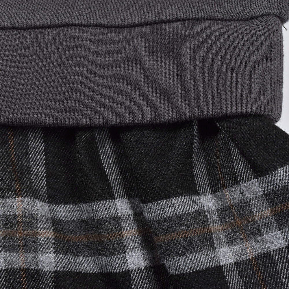 【 Disney 】 ミニーマウス チェック 柄 フェイク ワンピース (80~130cm) ベージュ 100cm