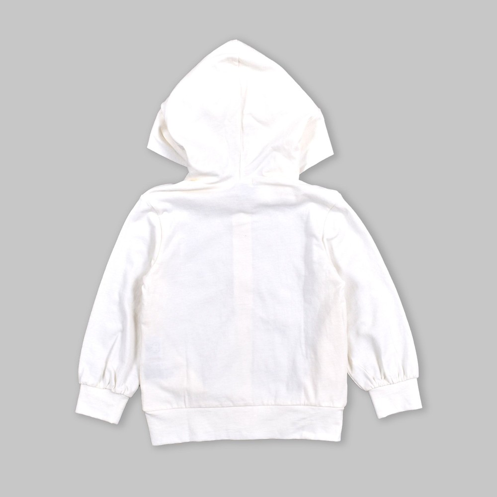 【miffy×SLAP SLIPコラボアイテム】ミッフィー なりきり フェイス プリント フード パーカー(80~130cm) ベージュ 100cm
