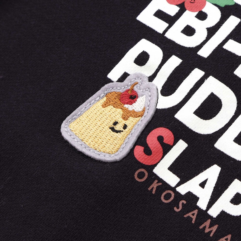 袖配色恐竜ごちそうモチーフトレーナー(80~130cm) グリーン系 80cm