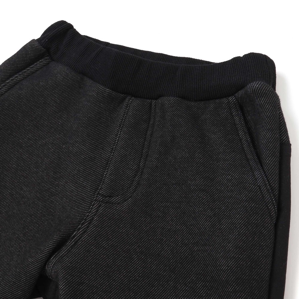 【GANJYO】裏シャギーおしりひざ強化頑丈パンツ(80~130cm) ネイビー 80cm