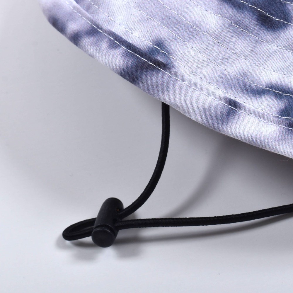 タイダイ柄 アウトドア ハット(50~54cm) ブルー M(54cm)