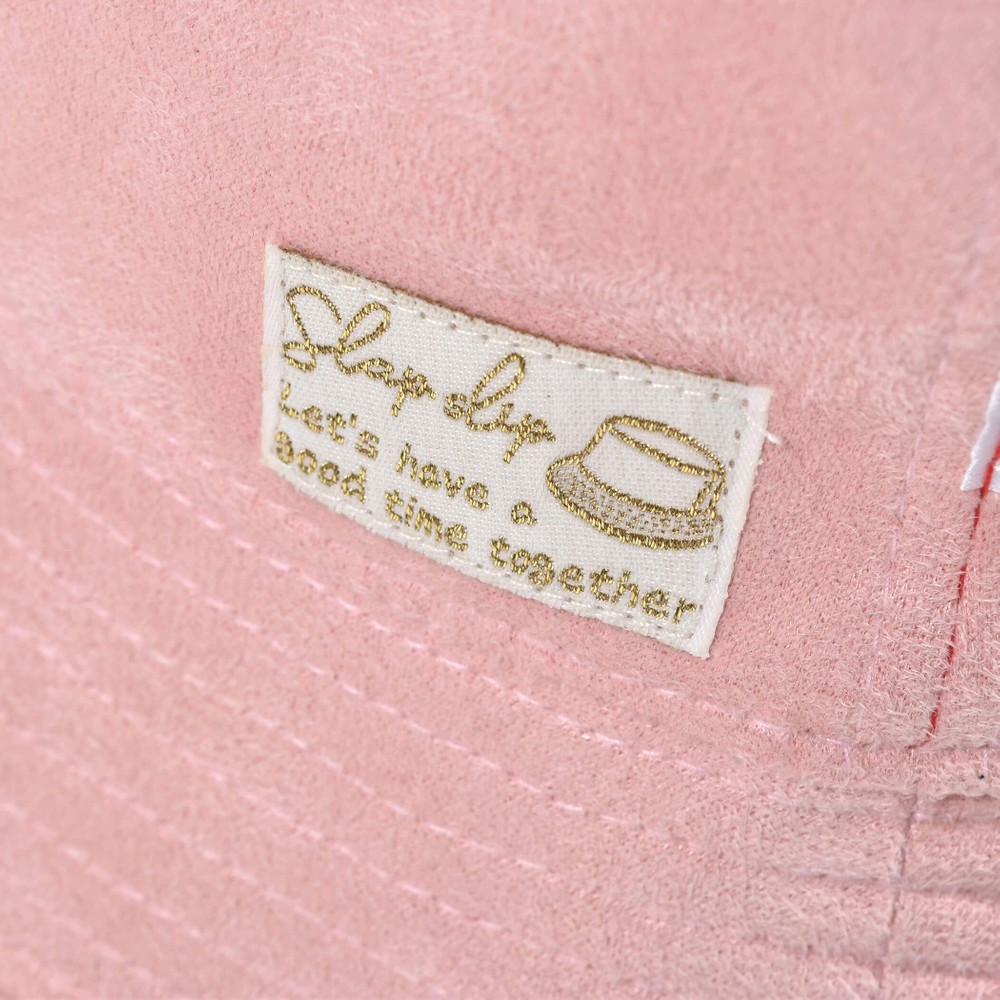 ユニセックス ボア × スエード リバーシブル バケットハット (52~54cm) ベージュ S(52cm)