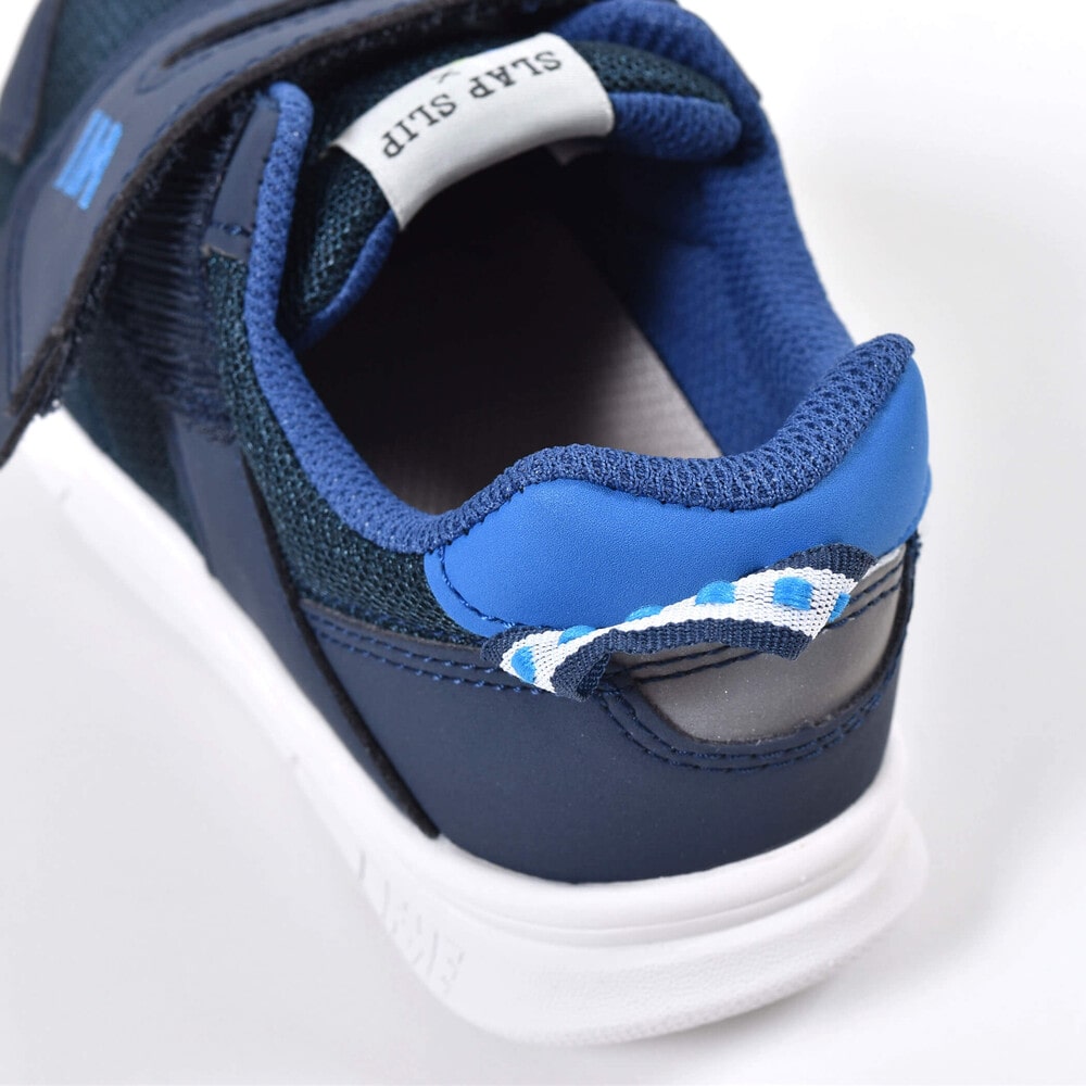 【 IFME × SLAP SLIP コラボアイテム 】 メッシュ ワンベルト スニーカー (15~19cm) ピンク 19cm