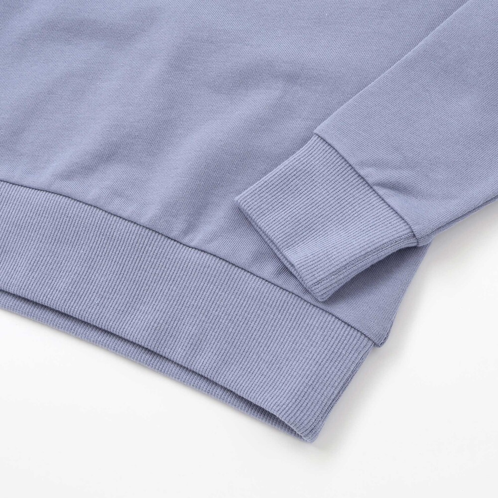 車水彩風プリントトレーナー (90~150cm) ブルー 100cm