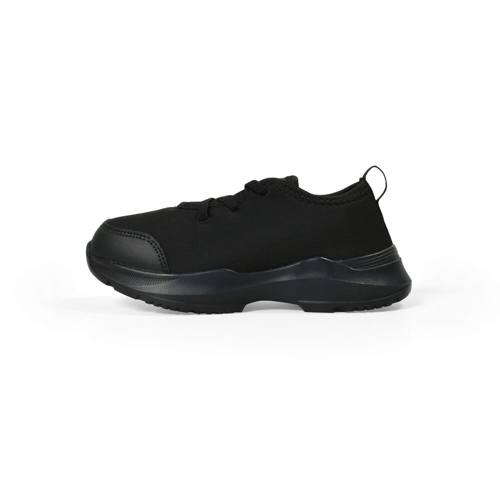 ボーイズストレッチスニーカー(15~21cm) ブラック 18cm