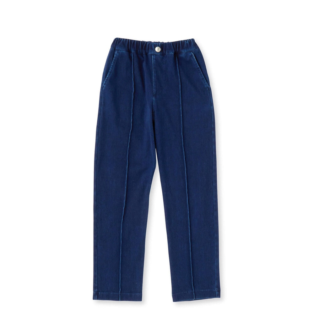 店舗限定】フロントタックボンディングデニムパンツ(95~150cm