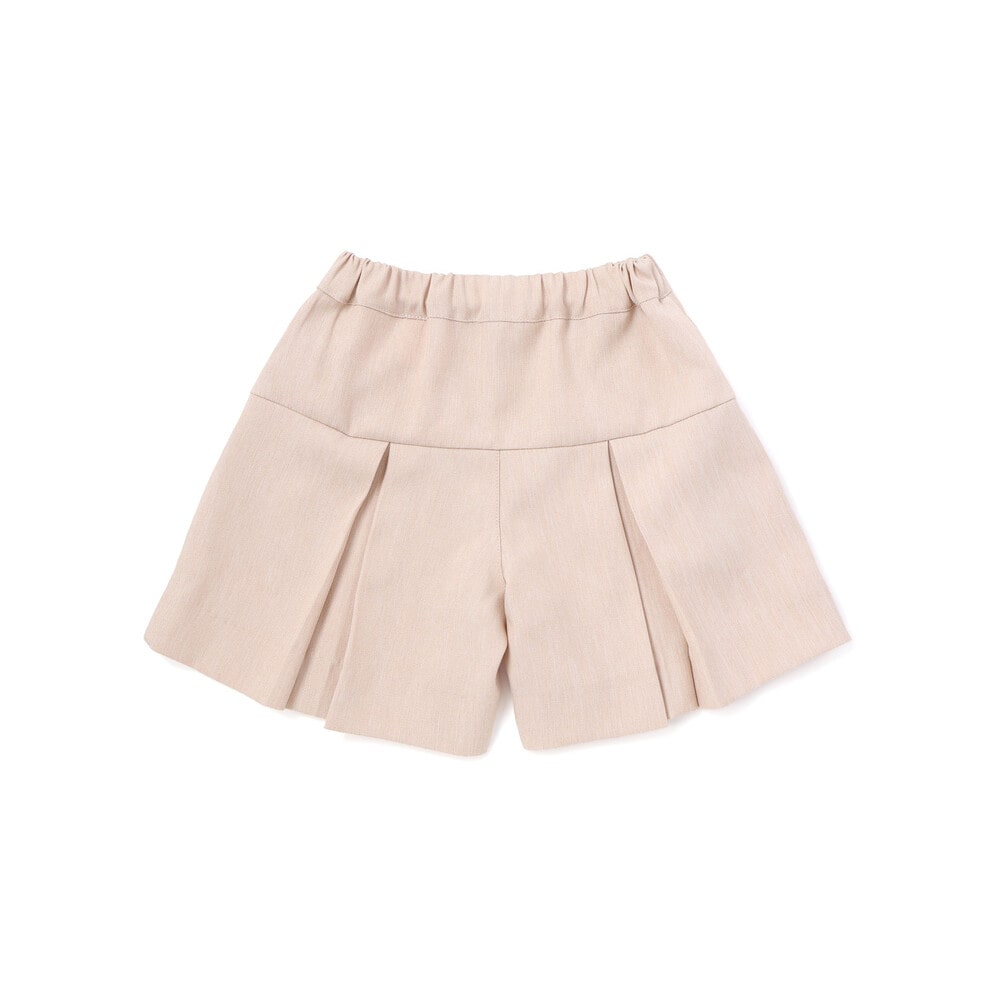 【限定商品】ヘリンボーンキュロットパンツ(95~150cm) グレー系 95cm