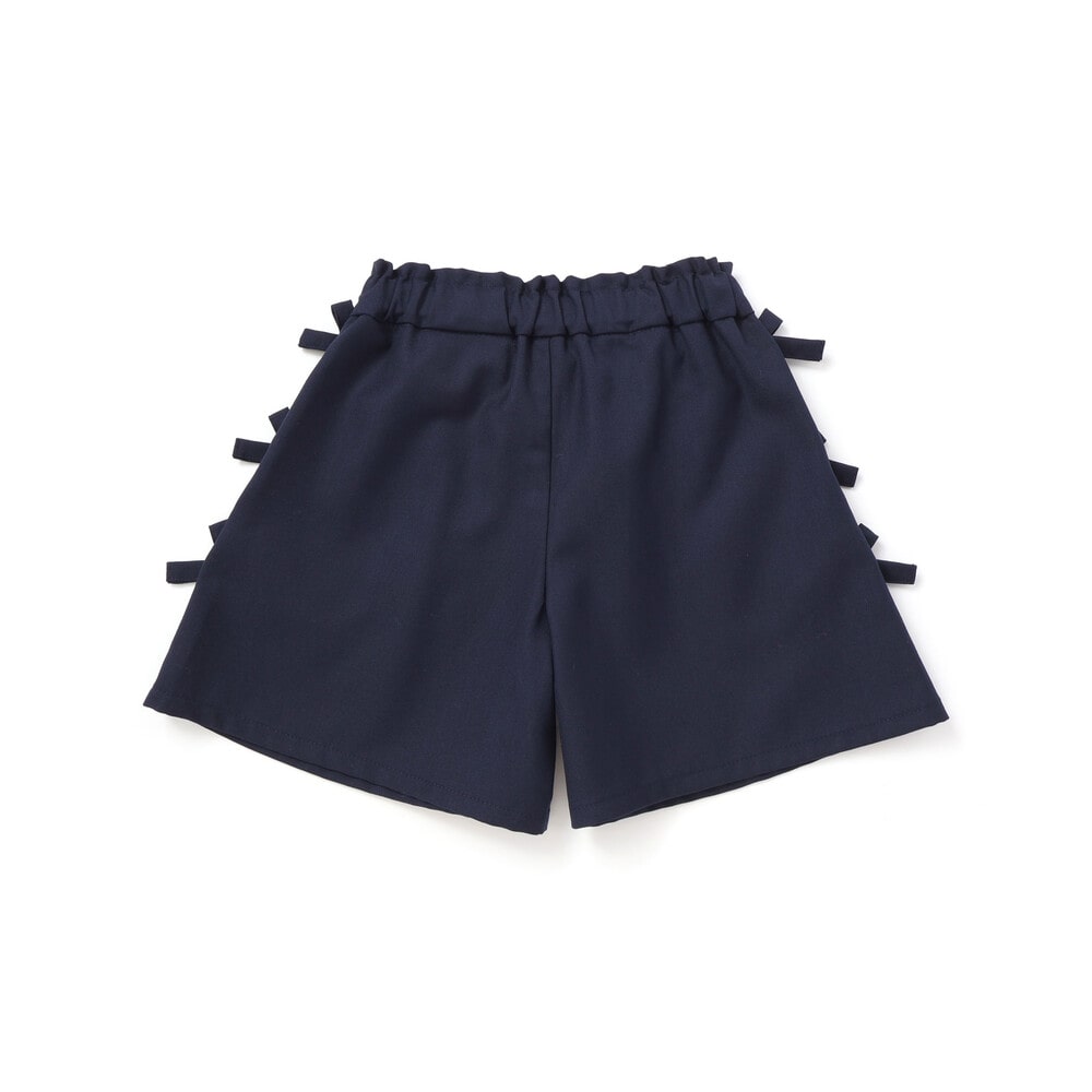 【限定商品】サイドリボンショートパンツ(95~150cm) ベージュ 110cm