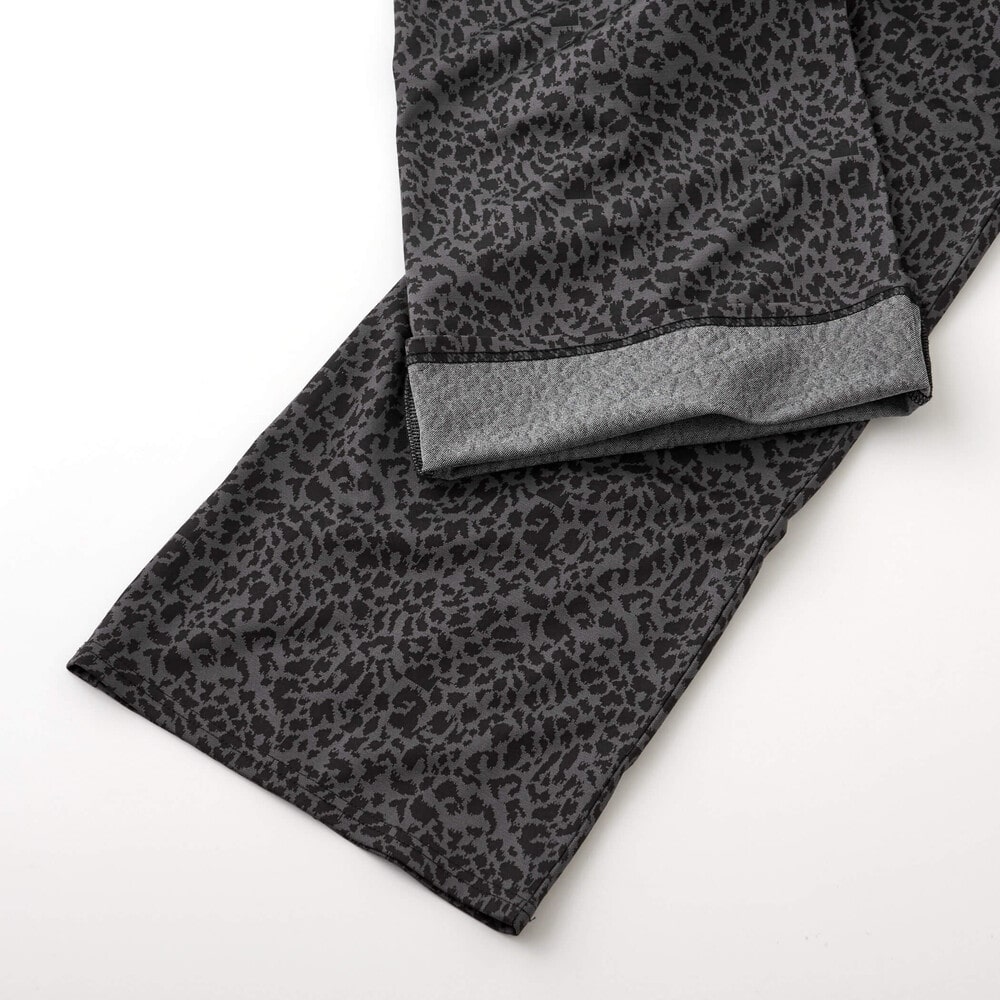 ビスチェ&パンツレオパード柄セットアップ2点セット(130~160cm) ブラック系 150cm