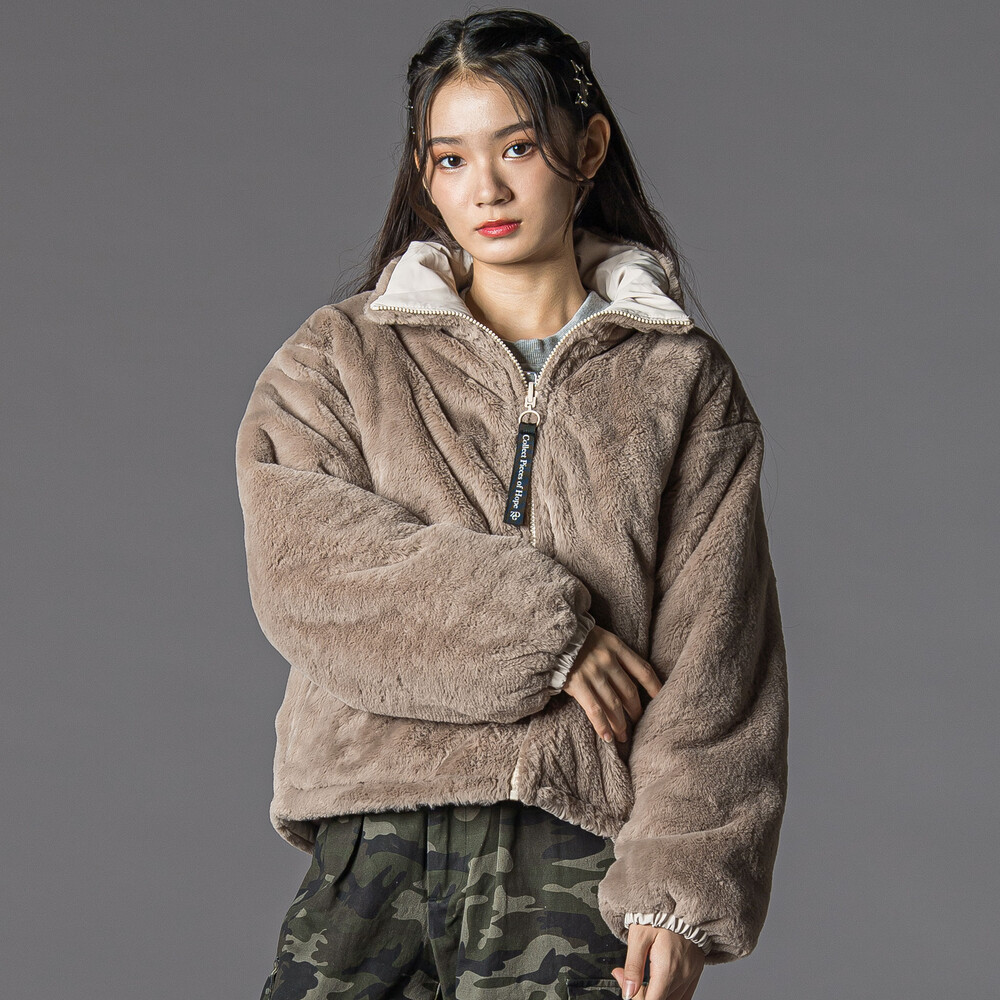 リバーシブルアウター(130~160cm) ブラック 130cm