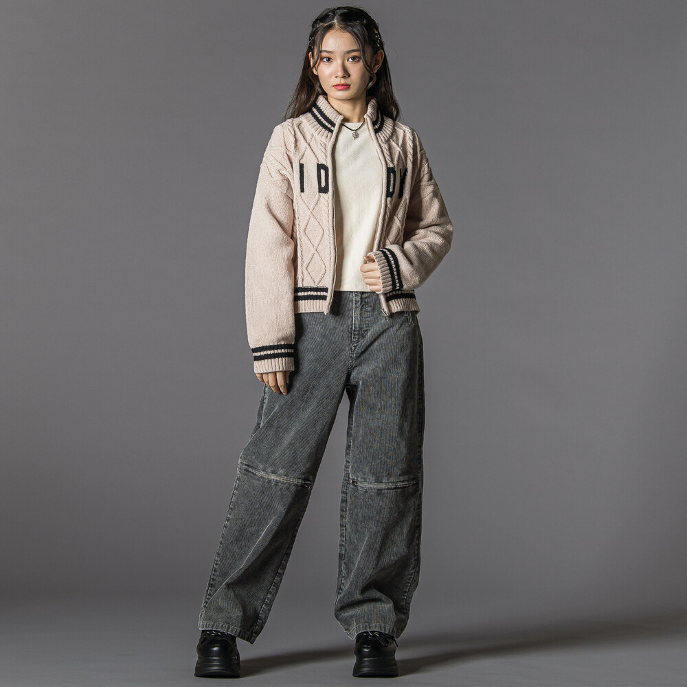 コーデュロイボトム(130~160cm) ブルー 130cm