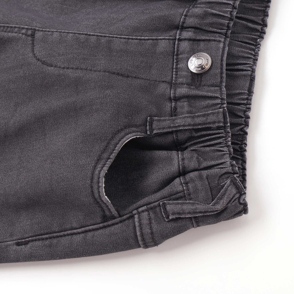 グラデーションボンディングデニムパンツ(110~160cm) グレー 110cm