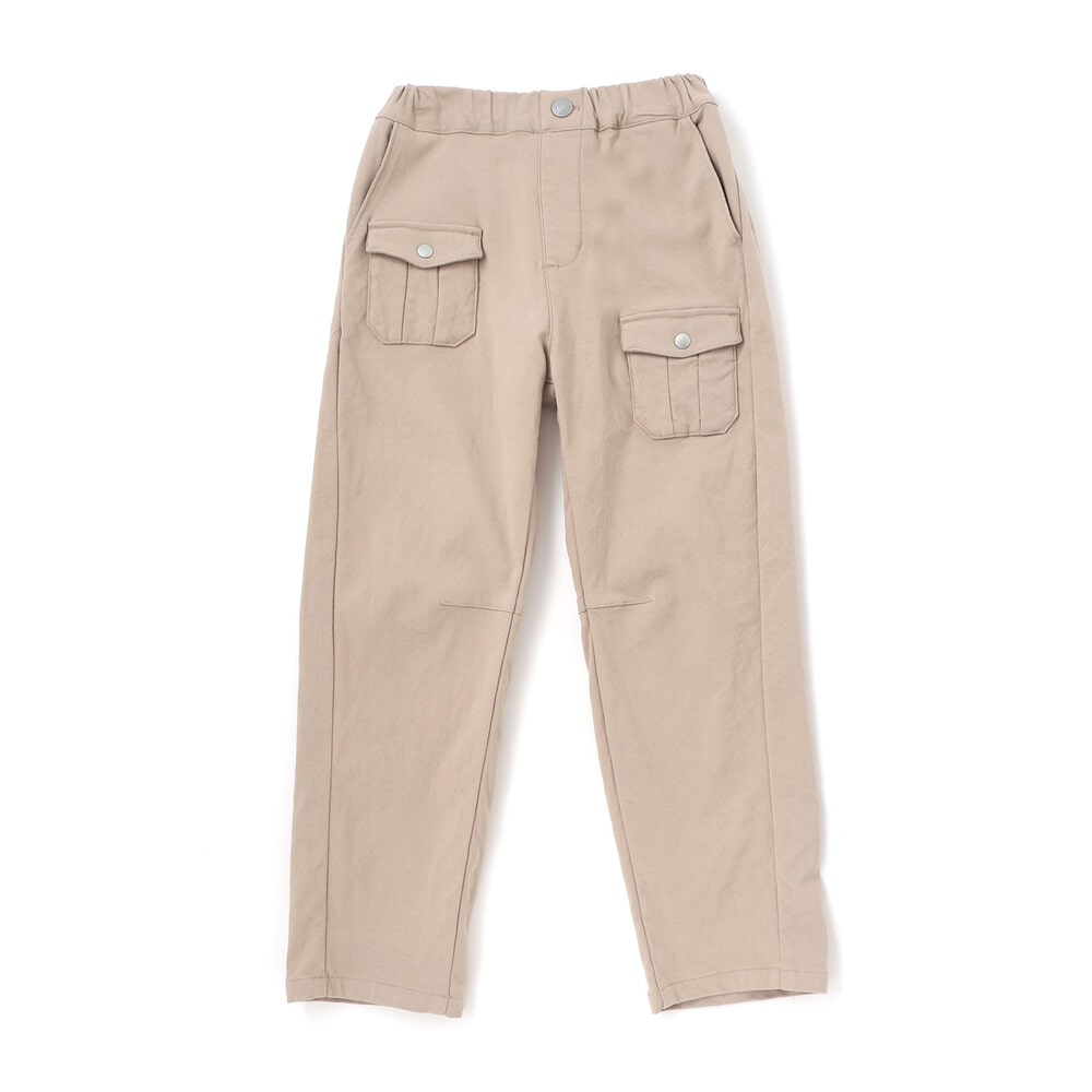 バレルレッグパンツ(100~160cm) ベージュ 100cm