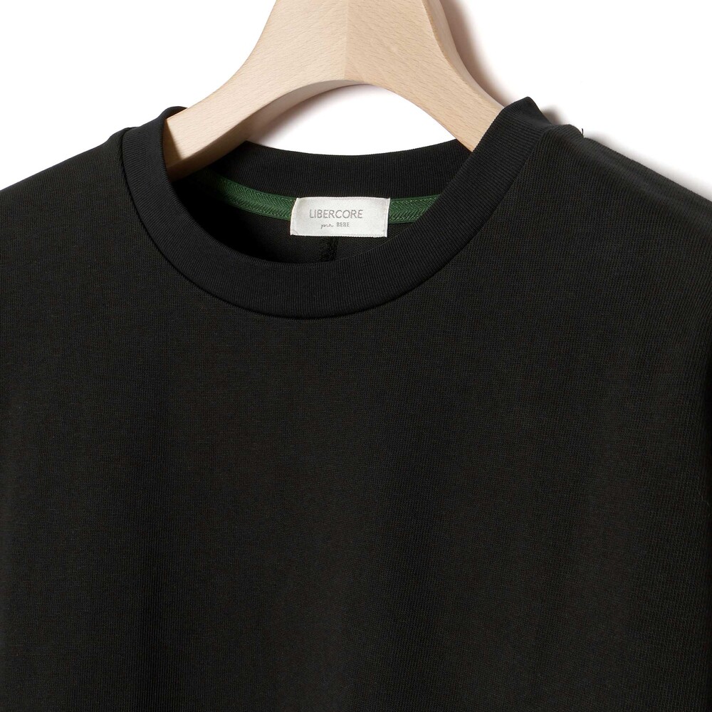 ヘビーオンスカラーステッチ切り替え天竺長袖Tシャツ 親子お揃い 大人(140~175cm) ホワイト S(140~150cm)