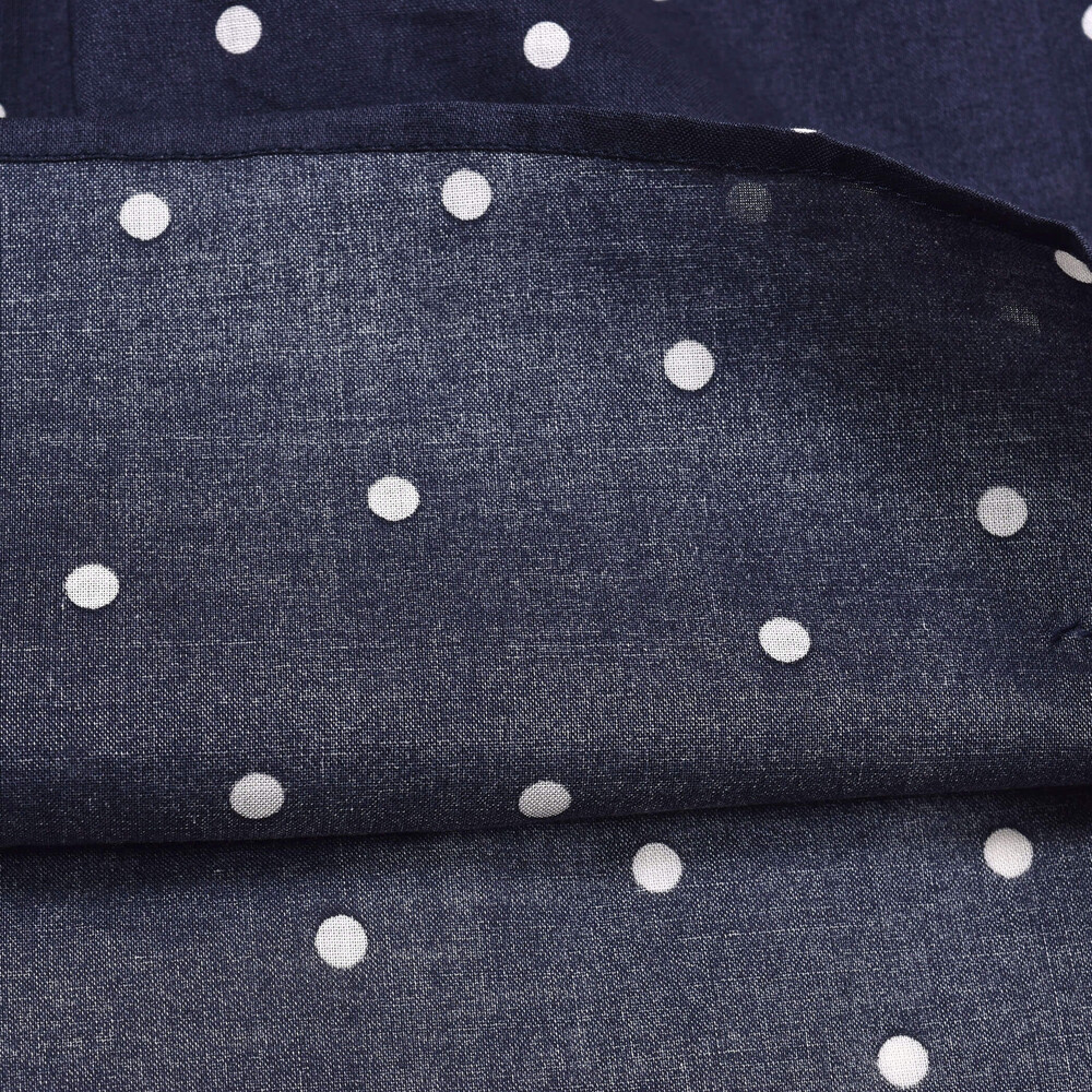 お揃い 日本製 オーガニック コットン ドット ブルマ付き ワンピース ベビー 70 90cm S 70 80cm ネイビー系 新生児 ベビー 子供服べべの公式通販サイト Bebe Mall