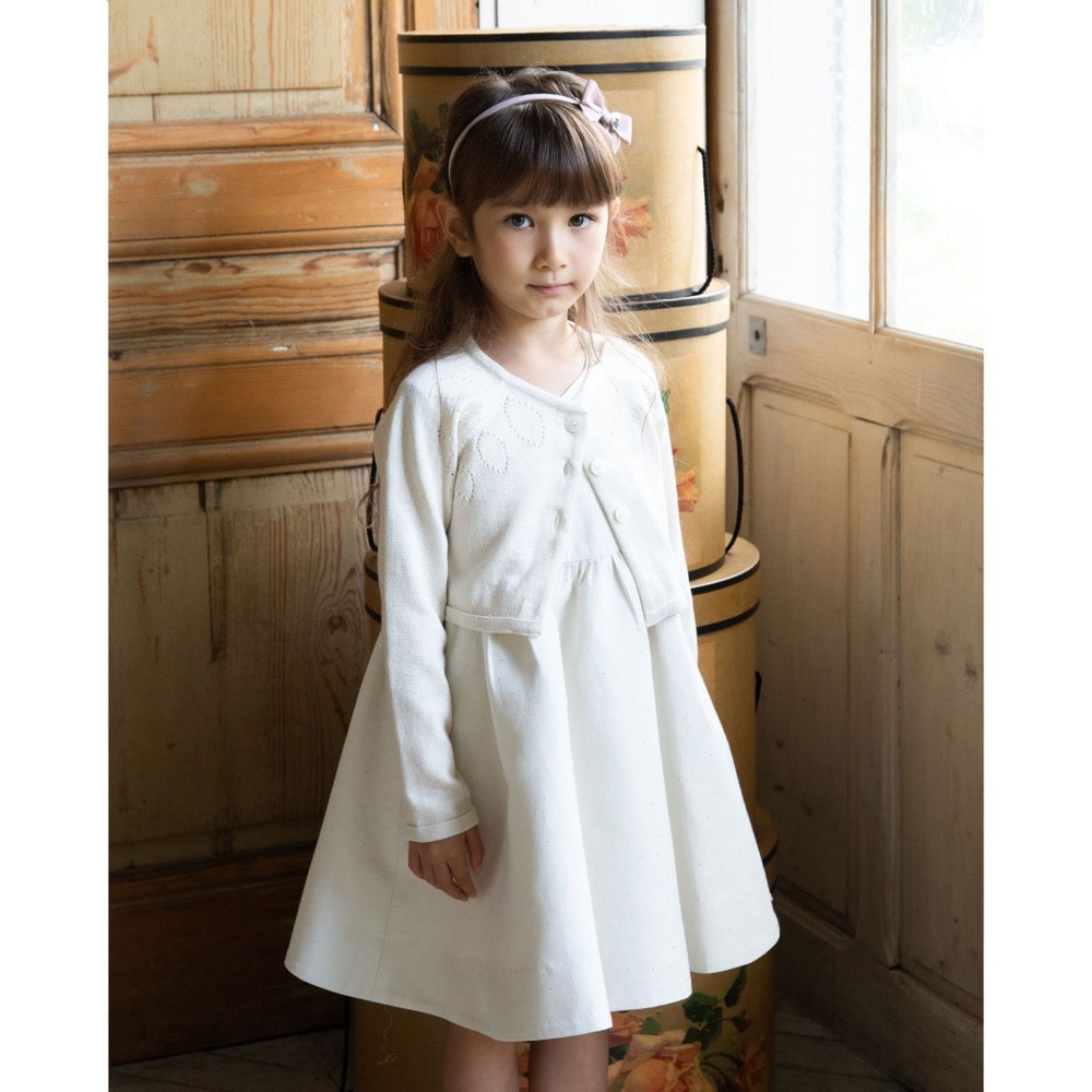ラメ ジャガード Aライン フレア ドレス ワンピース 100cm 140cm 100cm オフホワイト系 Fomal 子供服べべの公式通販サイト Bebe Mall ラメ ジャガード Aライン フレア ドレス ワンピース 100cm 140cm 100cm オフホワイト系 Fomal 子供服べべの公式通販サイト Bebe Mall