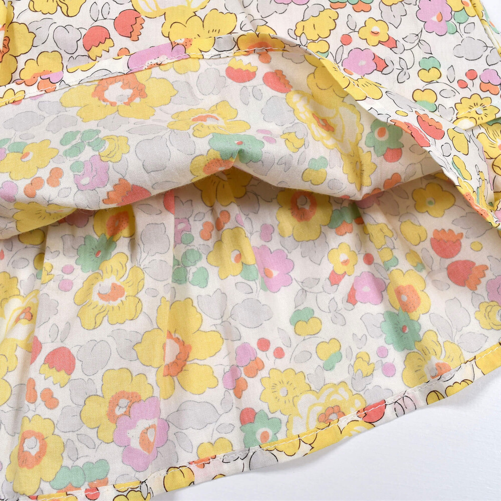 日本製 リバティ 花柄 プリント ( Betsy ) コットン キュロット 日本製 リバティ 花柄 プリント ( Betsy ) コットン キュロット