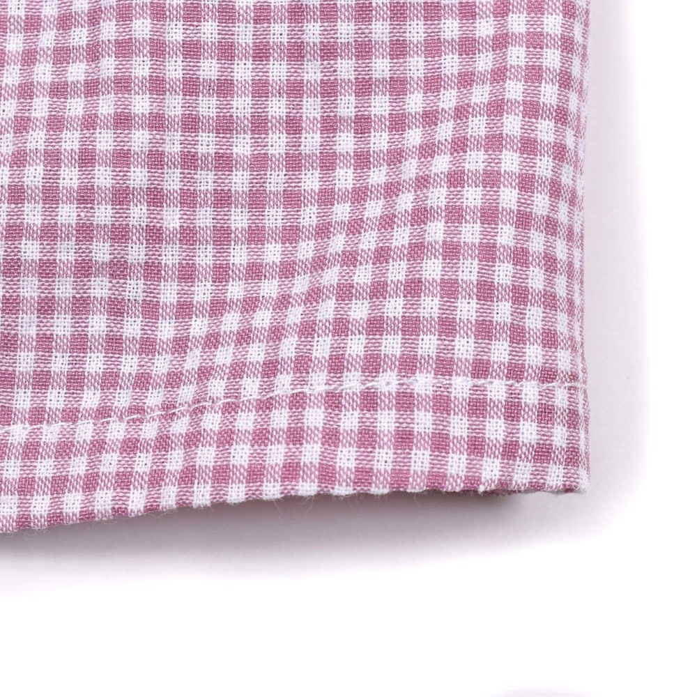 スモッキング リボン ワンピース (80~130cm) パープル系 130cm