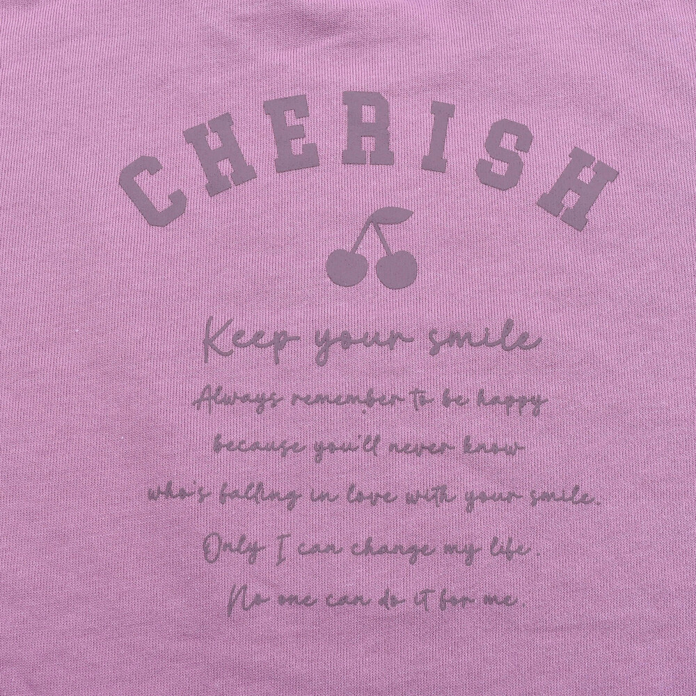 バック プリント 裏毛 トレーナー ワンピース (80~130cm) グレー 90cm