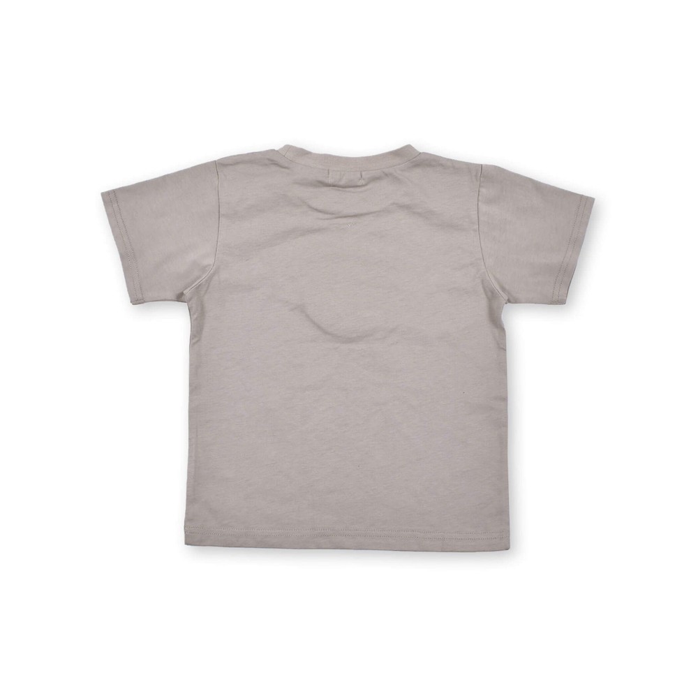スイカ バナナ フルーツ パッチ 半袖Tシャツ(80~130cm)(80cm ベージュ