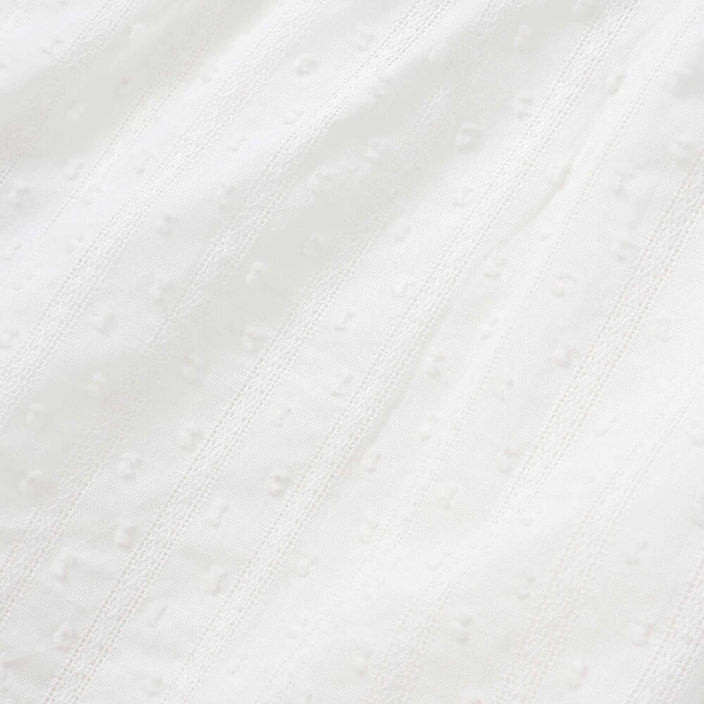 【お揃い】スカラップキャミストライプ&ドビー半袖Tシャツ(80~130cm) ネイビー 80cm