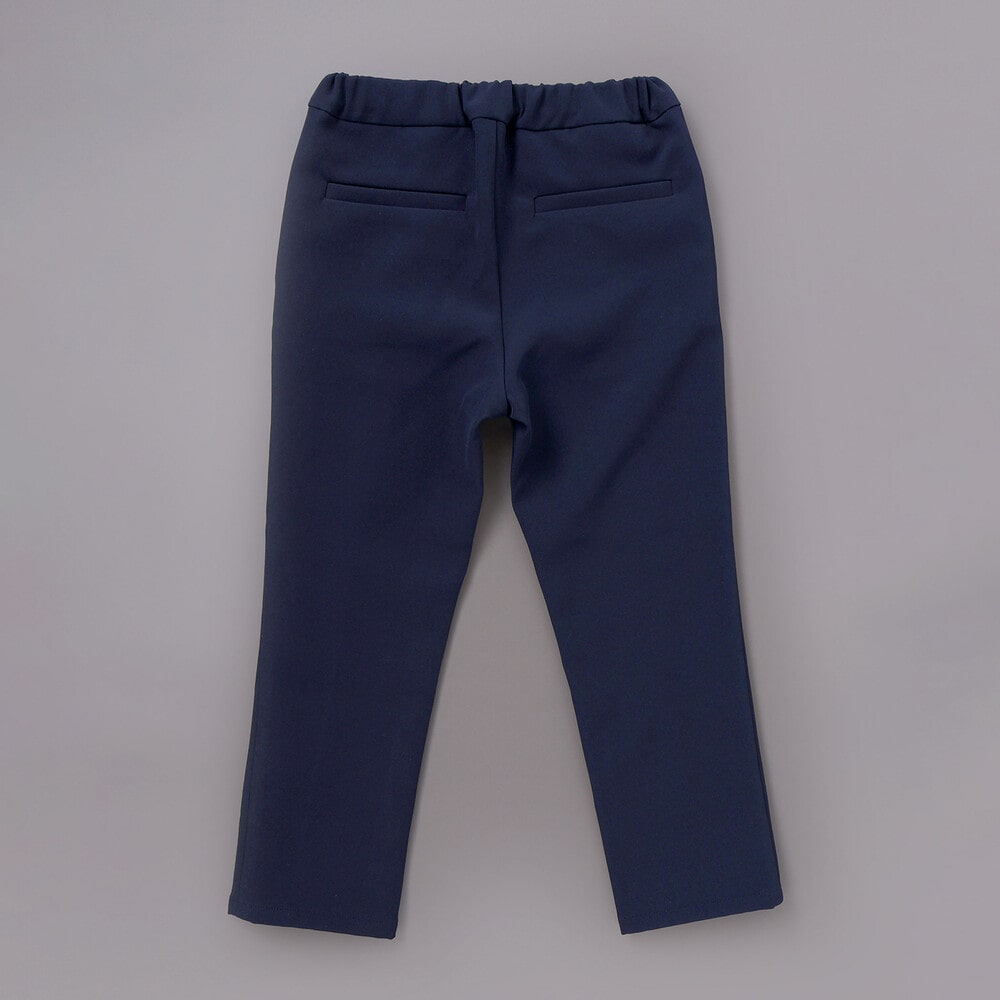 ダブルクロステーパードロングパンツ(110~160cm) ブラック 110cm