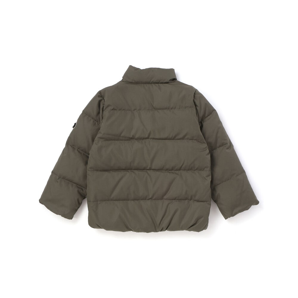 【限定商品】ワッペン付きタフタダウンコート(95~160cm) グリーン 95cm